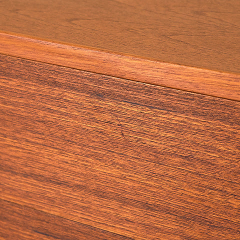 Danish chest of drawers in teak