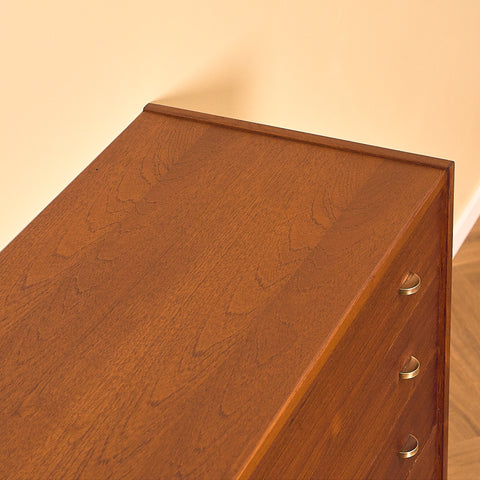 Danish chest of drawers in teak