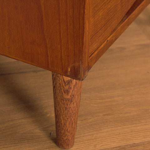 Danish chest of drawers in teak