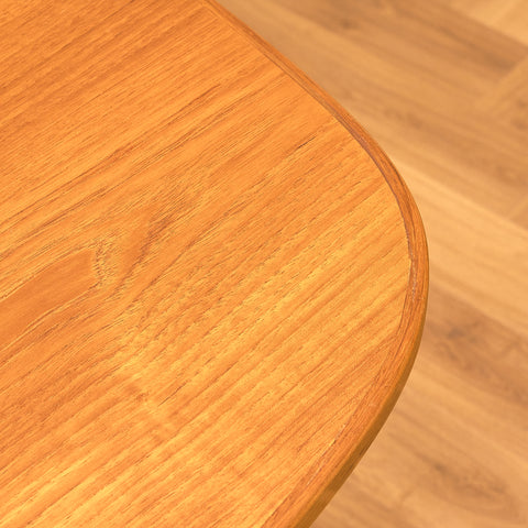 Swedish (Klaffbord) dining table in teak and beech