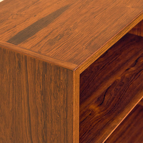 Danish bookshelf in Santos rosewood by Poul Hundevad for Poul Hundevad and Co.