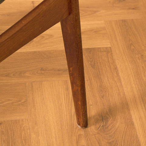 Danish dining chairs in oak by Johannes Andersen for Uldum Mobelfabrik