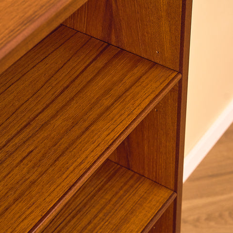 Swedish bookshelf in teak