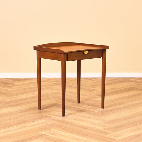 Danish bedside table in teak
