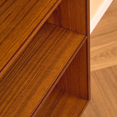 Swedish bookshelf in teak