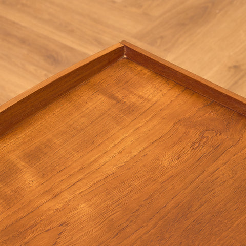 Danish bedside table in teak