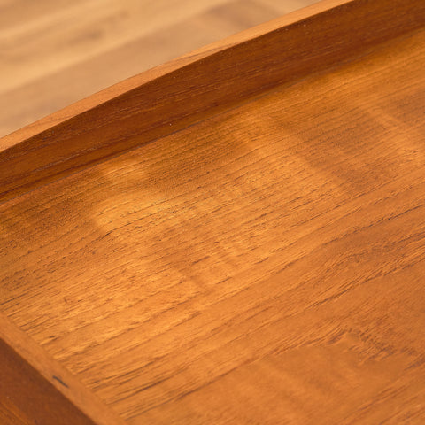Danish bedside table in teak