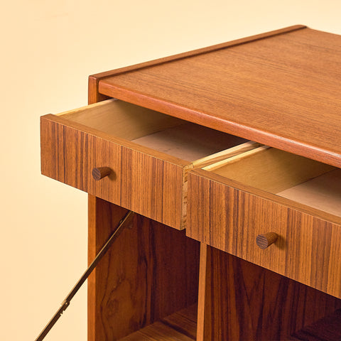 Danish cabinet in teak by P. Westergaards møbelfabrik