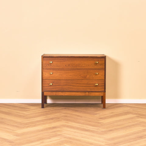 Swedish chest of drawers in Santos rosewood, model 'Excelent' by IKEA