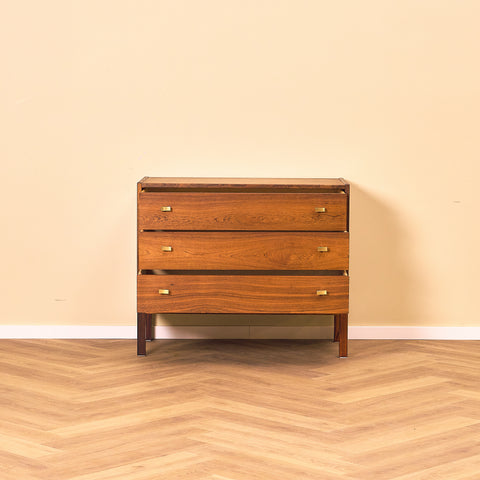 Swedish chest of drawers in Santos rosewood, model 'Excelent' by IKEA