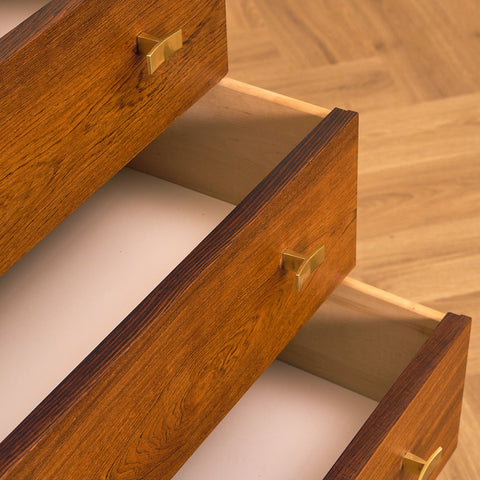 Swedish chest of drawers in Santos rosewood, model 'Excelent' by IKEA