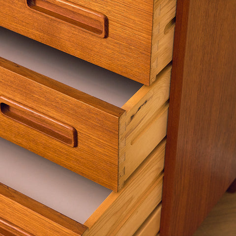 Danish cabinet in teak by P. Westergaards møbelfabrik