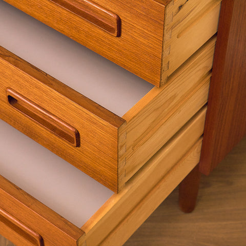Danish cabinet in teak by P. Westergaards møbelfabrik