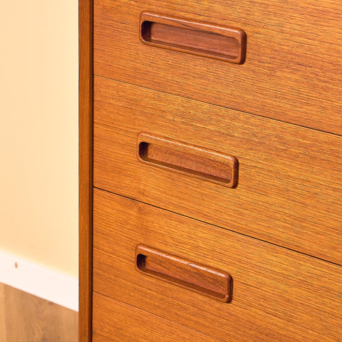 Danish cabinet in teak by P. Westergaards møbelfabrik