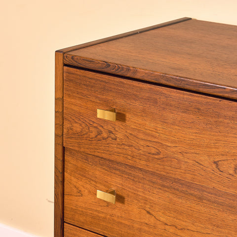 Swedish chest of drawers in Santos rosewood, model 'Excelent' by IKEA