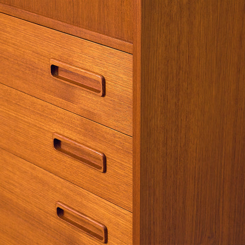 Danish cabinet in teak by P. Westergaards møbelfabrik