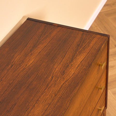 Swedish chest of drawers in Santos rosewood, model 'Excelent' by IKEA