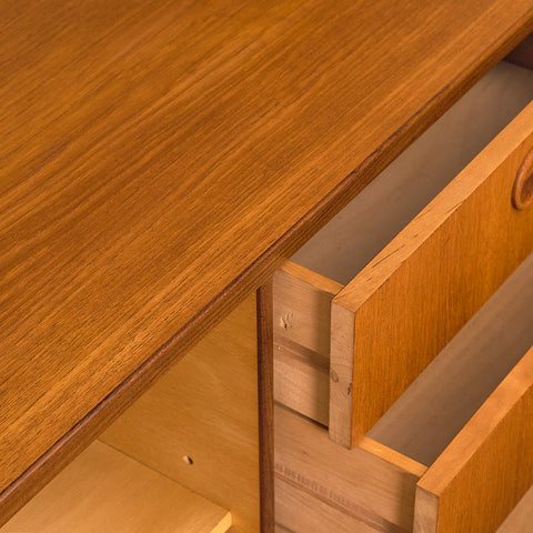 Hovmantorps Teak Bookshelf with Drawers