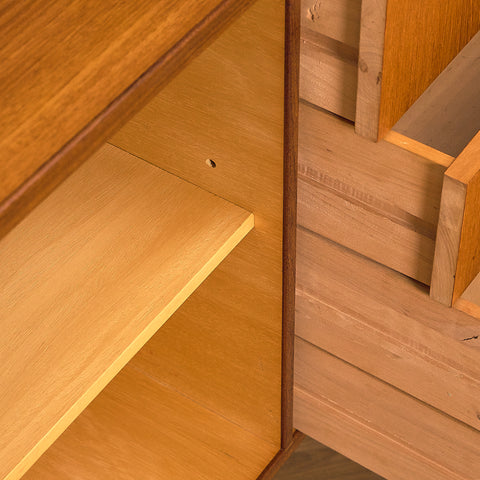 Hovmantorps Teak Bookshelf with Drawers