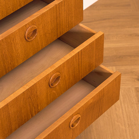 Hovmantorps Teak Bookshelf with Drawers