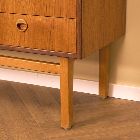 Hovmantorps Teak Bookshelf with Drawers