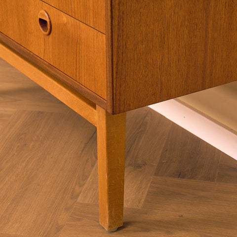 Hovmantorps Teak Bookshelf with Drawers