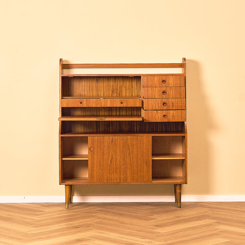 Swedish bookshelf in teak