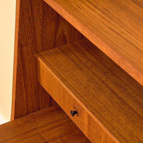 Swedish bookshelf in teak