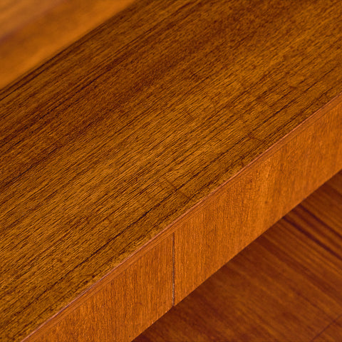 Swedish bookshelf in teak