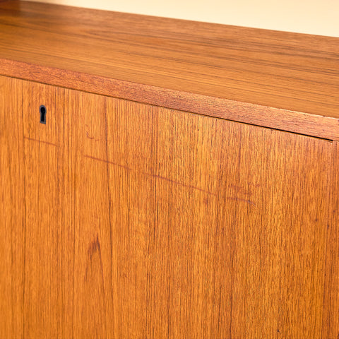 Swedish bookshelf in teak