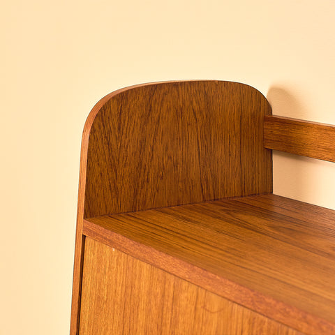 Swedish bookshelf in teak