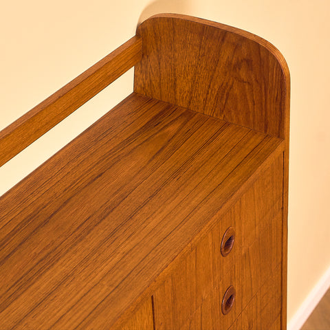 Swedish bookshelf in teak