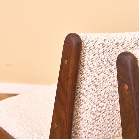 Danish dining chairs in walnut by Erik Buch for Anderstrup Møbelfabrik, model 89