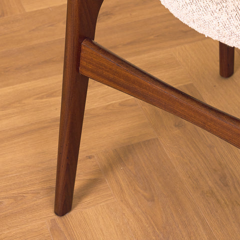 Danish dining chairs in walnut by Erik Buch for Anderstrup Møbelfabrik, model 89