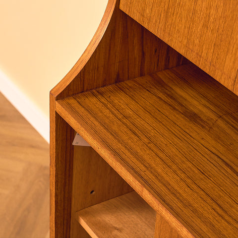 Swedish bookshelf in teak