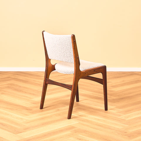 Danish dining chairs in Santos rosewood by Erik Buch for Anderstrup Møbelfabrik, model 89