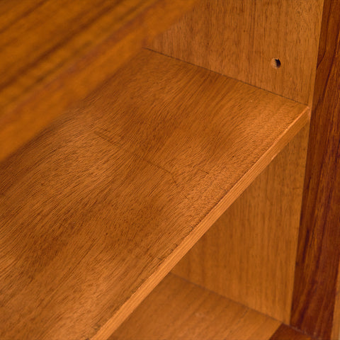 Swedish bookshelf in teak