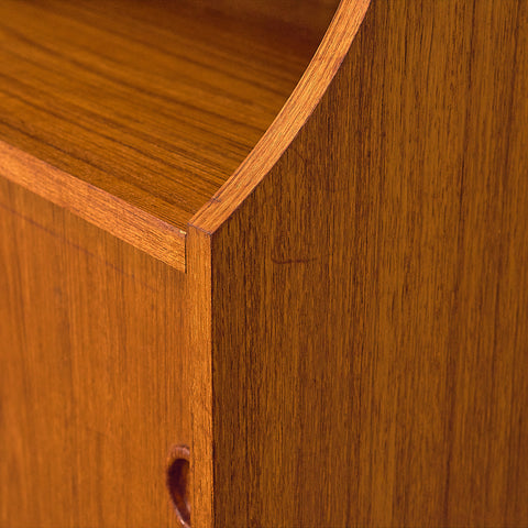 Swedish bookshelf in teak