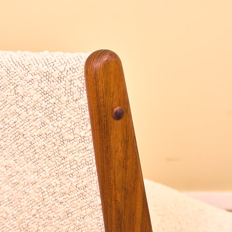 Danish dining chairs in Santos rosewood by Erik Buch for Anderstrup Møbelfabrik, model 89