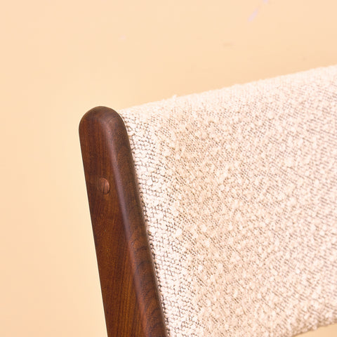 Danish dining chairs in walnut by Erik Buch for Anderstrup Møbelfabrik, model 89