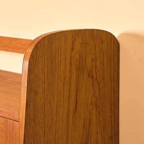 Swedish bookshelf in teak