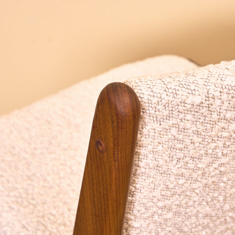 Danish dining chairs in walnut by Erik Buch for Anderstrup Møbelfabrik, model 89