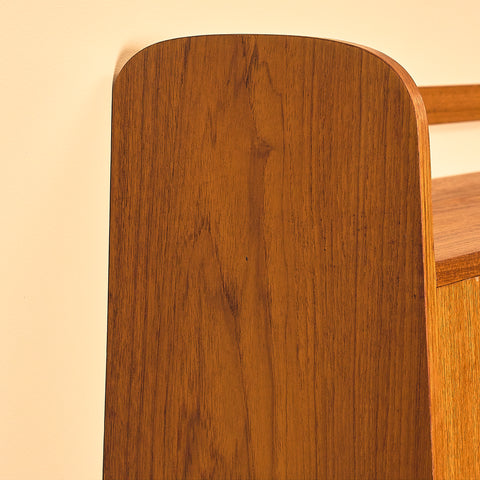 Swedish bookshelf in teak