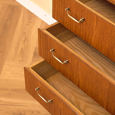 Swedish chest of drawers in teak