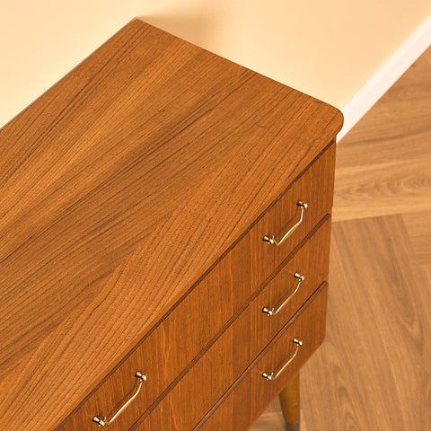 Swedish chest of drawers in teak