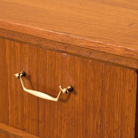 Swedish chest of drawers in teak
