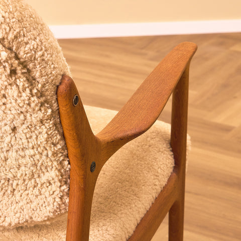 Swedish armchair in teak, model 'Domus' by Inge Andersson for Bröderna Andersson
