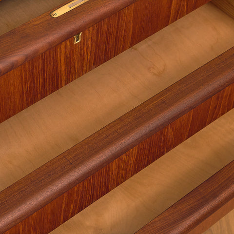 Danish chest of drawers in teak
