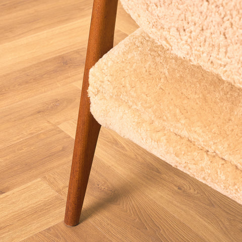 Swedish armchair in teak, model 'Domus' by Inge Andersson for Bröderna Andersson