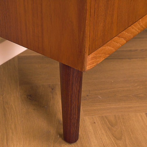 Danish chest of drawers in teak